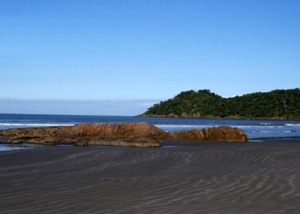 Praia do Guarauzinho em Peruíbe