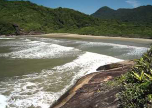 Praia Brava em Peruíbe