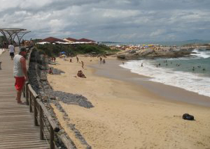 Praia da Baleia em Peruíbe