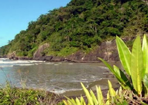 Praia do Arpoador em Peruíbe