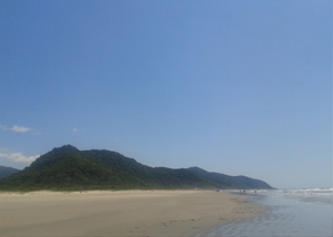 Praia do Convento em Peruíbe