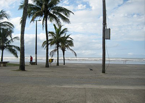 Praia do Oásis em Peruíbe